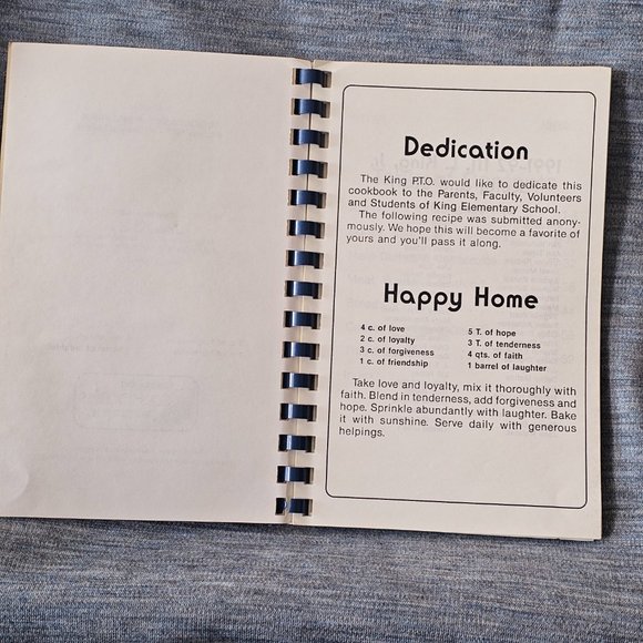 King Elementary School  Cobra CookBook - Picture 2 of 2